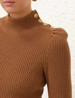Crush Buttoned Sweater