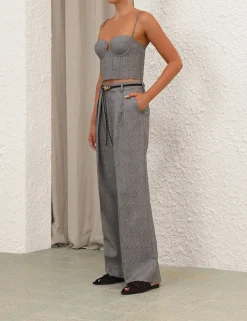Crush Check Bustier