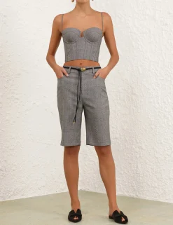 Crush Check Bustier