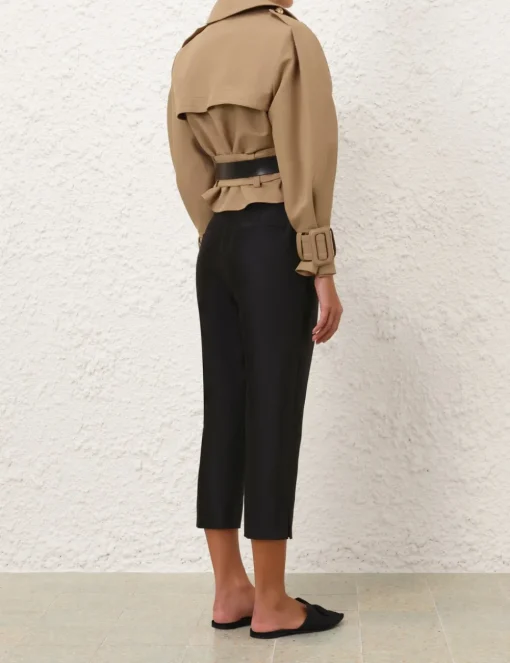 Crush Cropped Slim Pant