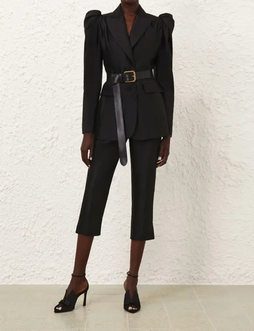 Crush Cropped Slim Pant