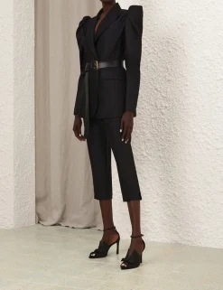 Crush Cropped Slim Pant