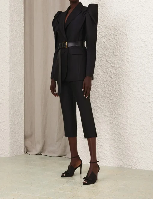 Crush Cropped Slim Pant