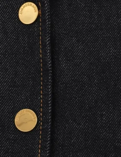 Crush Denim Bomber Jacket