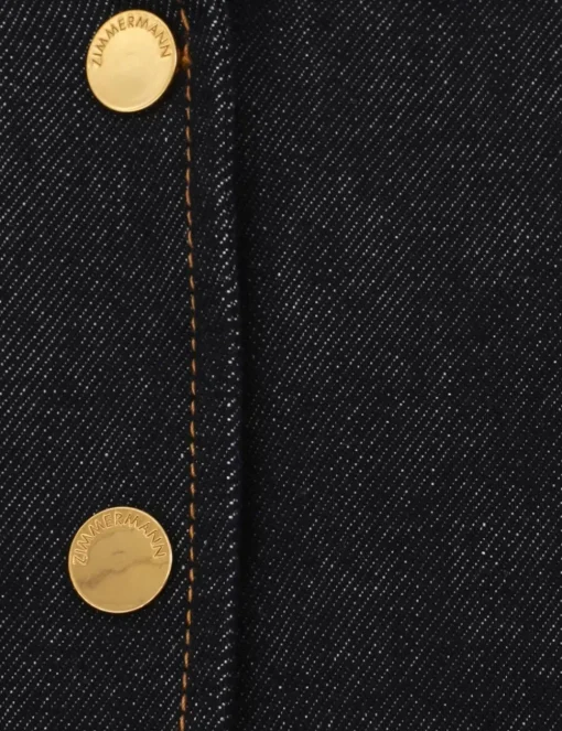 Crush Denim Bomber Jacket