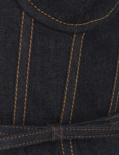 Crush Denim Corset Dress