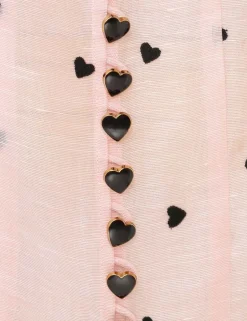 Crush Embroidered Blouse