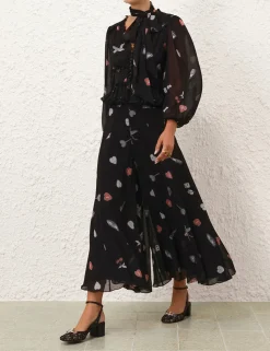 Crush Flared Culotte
