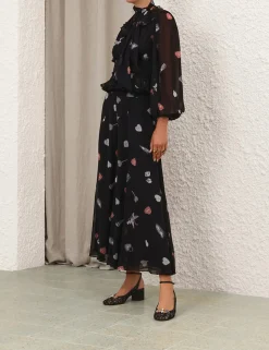 Crush Flared Culotte