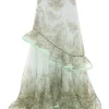 Crush Flutter Maxi Skirt