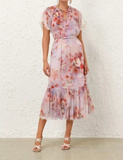 Crush Flutter Midi Dress
