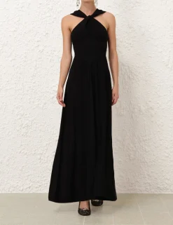 Crush Halter Neck Midi Dress