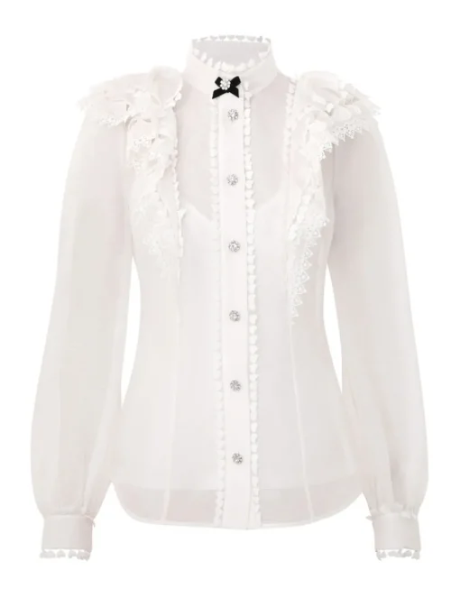 Crush Heart Embellished Blouse
