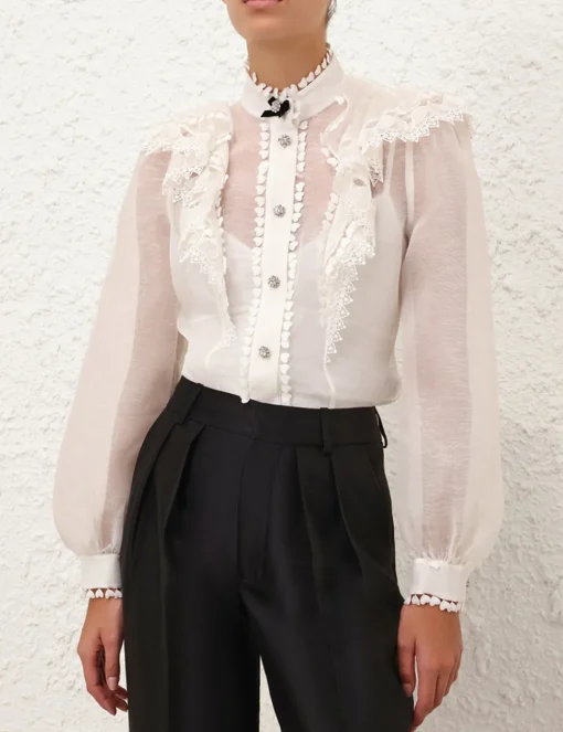 Crush Heart Embellished Blouse