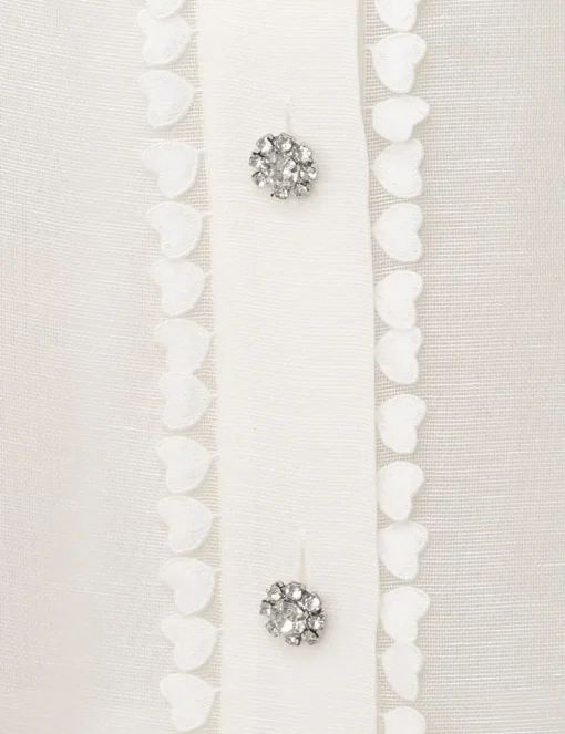Crush Heart Embellished Blouse