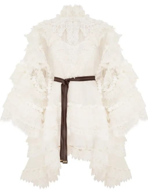 Crush Heart Trim Mini Dress