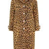 Crush Jacquard Barrel Coat
