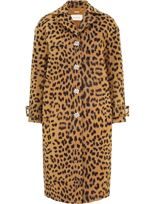 Crush Jacquard Barrel Coat