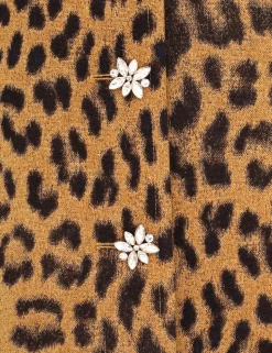 Crush Jacquard Barrel Coat