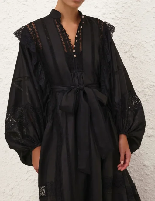 Crush Lace Billow Dress