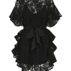 Crush Lace Frill Tunic
