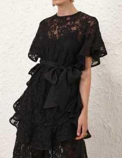 Crush Lace Frill Tunic