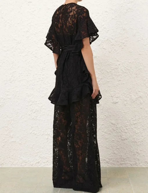 Crush Lace Frill Tunic