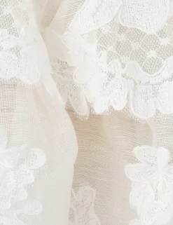 Crush Lace Motif Tiered Top