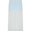Crush Layered Pencil Skirt