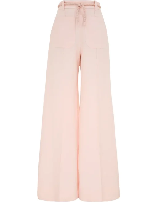 Crush Linen Flare Pant