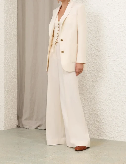 Crush Linen Jacket
