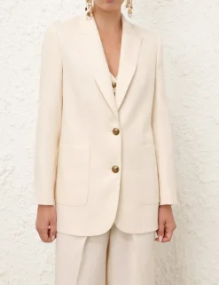 Crush Linen Jacket