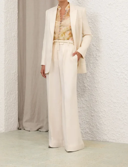 Crush Linen Jacket