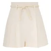 Crush Linen Tuck Short