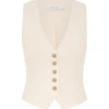 Crush Linen Waistcoat