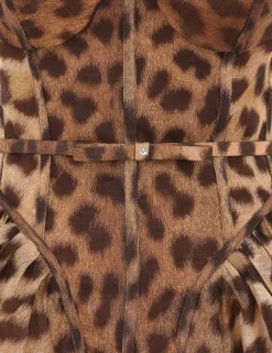 Crush Panelled Midi Dress