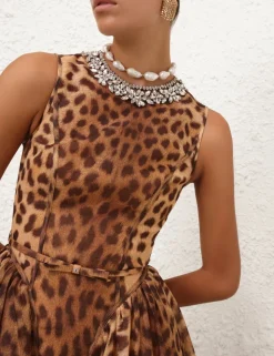 Crush Panelled Mini Dress
