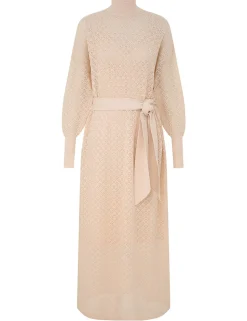 Crush Pointelle Batwing Dress