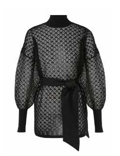 Crush Pointelle Batwing Top