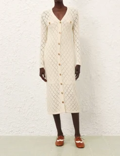 Crush Pointelle Midi Dress