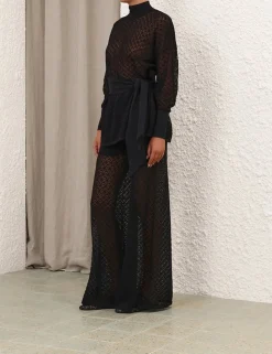 Crush Pointelle Palazzo Pant