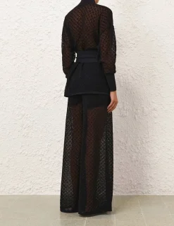 Crush Pointelle Palazzo Pant