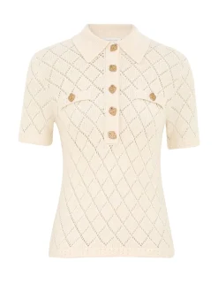Crush Pointelle Polo