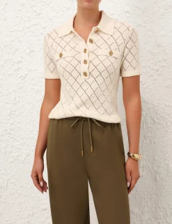 Crush Pointelle Polo