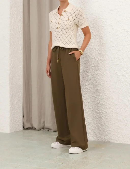 Crush Pointelle Polo