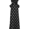 Crush Ruffle Halter Maxi Dress