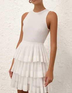 Crush Ruffled Mini Dress