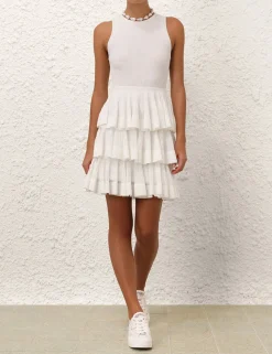 Crush Ruffled Mini Dress