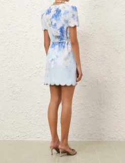 Crush Scalloped Shift Dress