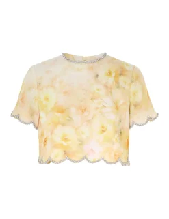 Crush Scalloped Top